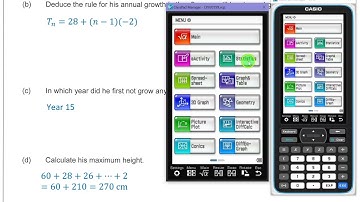 Question 7, 2020 WACE Mathematics Applications Exam Solutions