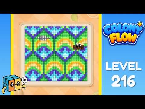 Colony Flow Level 216 Walkthrough Solution