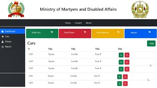 Learn how to create an Admin Dashboard in React with Bootstrap 5