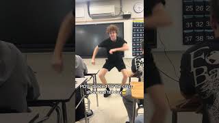 Dancing infront of the class for show and tell day 😎😎#fypシ #viral #foryou #funny