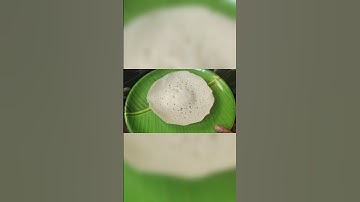 #Shorts | ஆப்பம் | Appam with coconut milk | Easy appam recipe for breakfast