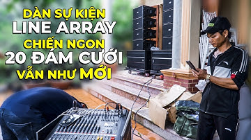 Bảo trì định kỳ dàn âm thanh Sự Kiện Line Array cho anh Huy ở Tân Lập, Sông Lô, Vĩnh Phúc
