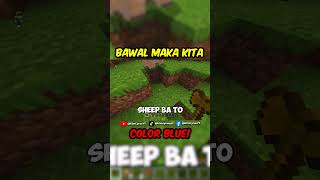 minecraft but i'm not allowed to see the color blue! (tagalog) #minecraft #minecraftbedrock