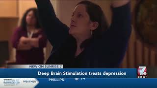 Deep brain stimulation being used to treat #depression