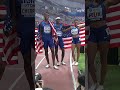The first mixed 4x400m at the #worldathleticschamps 👀 #athletics #sports #running #usa #poland