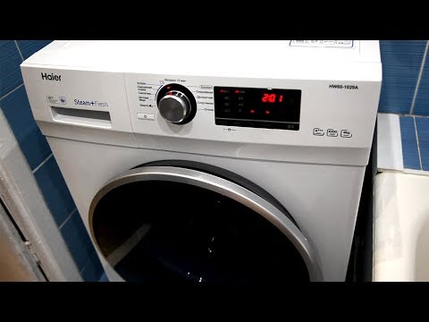 Стиральная машина Haier HW60 1029A. Обзор и отзыв