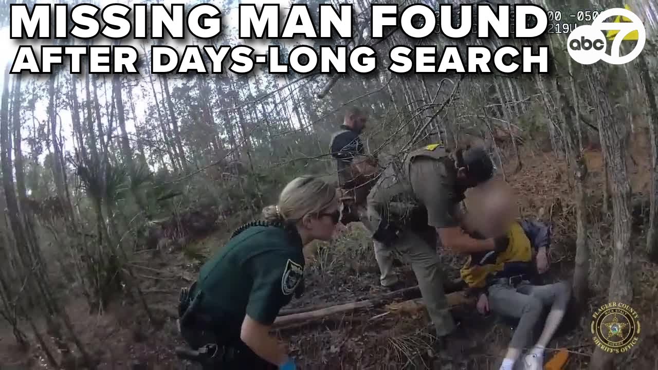 Missing 72-year-old man found in woods after days-long search - YouTube