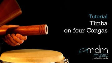 Timba on 4 congas by Michael de Miranda