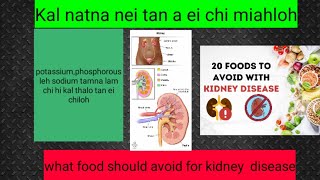 Kal Thalo(Kidney Disease)Nei Tan A Ei Chi Miahloh Te.