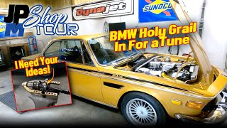 Shop Tour - Stunning Bmw 3.0Cs In For A Tune & I Need Your Ideas