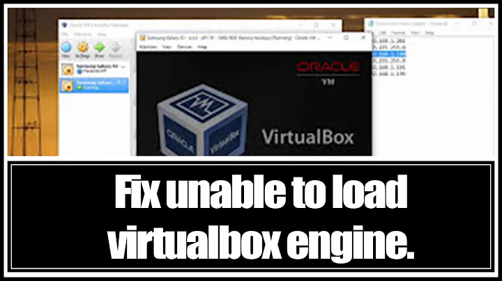 Genymotion on Windows 10: Fix unable to load VirtualBox engine.