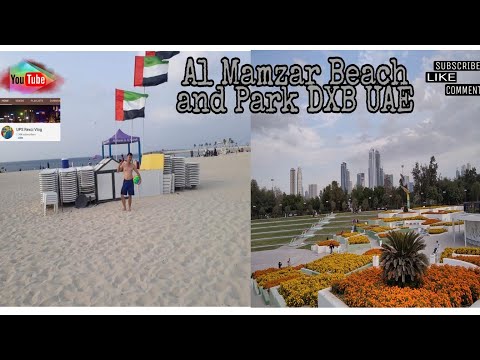 LAKWATSA SA MAMZAR BEACH DXB UAE//UPS REXCI TRAVEL VLOG ADVENTURE