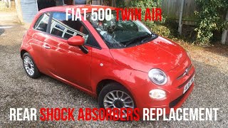 Fiat 500 - Rear Shock Absorbers Replacement