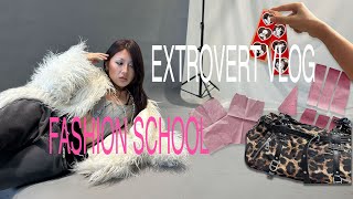 college video diary✎🗒ˎˊ˗ travel, college school week in fashion school, projects & classes screenshot 5