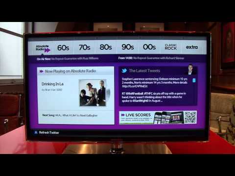 Absolute Radio Launches on the Samsung Smart TV Platform