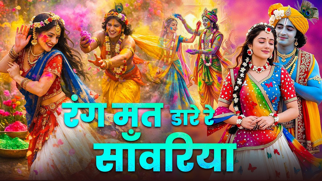 रंग मत डार रे साँवरियाँ Rang Mat Dar Re Sanwariya | Radha Krishna Holi Bhajan | Holi 2026 Songs