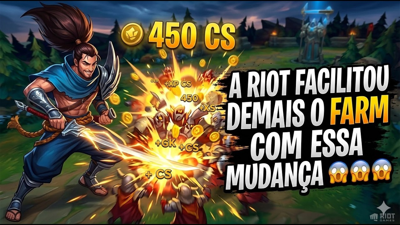A RIOT FACILITOU DEMAIS O FARM COM ESSA MUDANÇA 😱😱😱