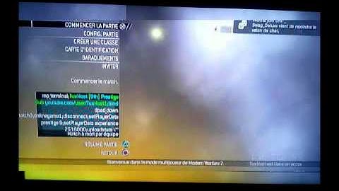 Lobby hack MW2 ps3 UAV & prestige infections by clan_destino_77