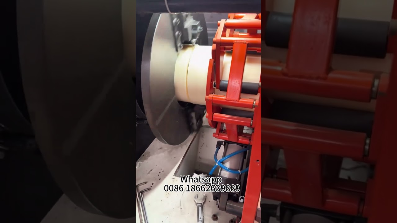 6 Inch ABS Packing Core Tube Automatic Cutting Machine