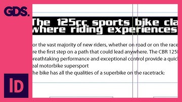 Managing / Formatting Text & Tables in Adobe InDesign - Ep8/13 [Adobe InDesign For Beginners]