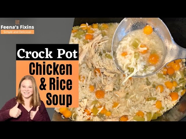 Crock Pot Chicken and Wild Rice Soup - Iowa Girl Eats