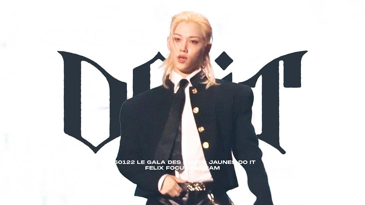 260122 Gala des Pièces Jaunes Stray Kids Felix Do it focus Fancam （4K)