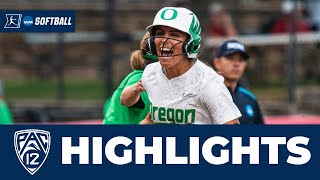 Oregon vs. Notre Dame | 2023 NCAA Softball Tournament Highlights | Fayetteville Regional