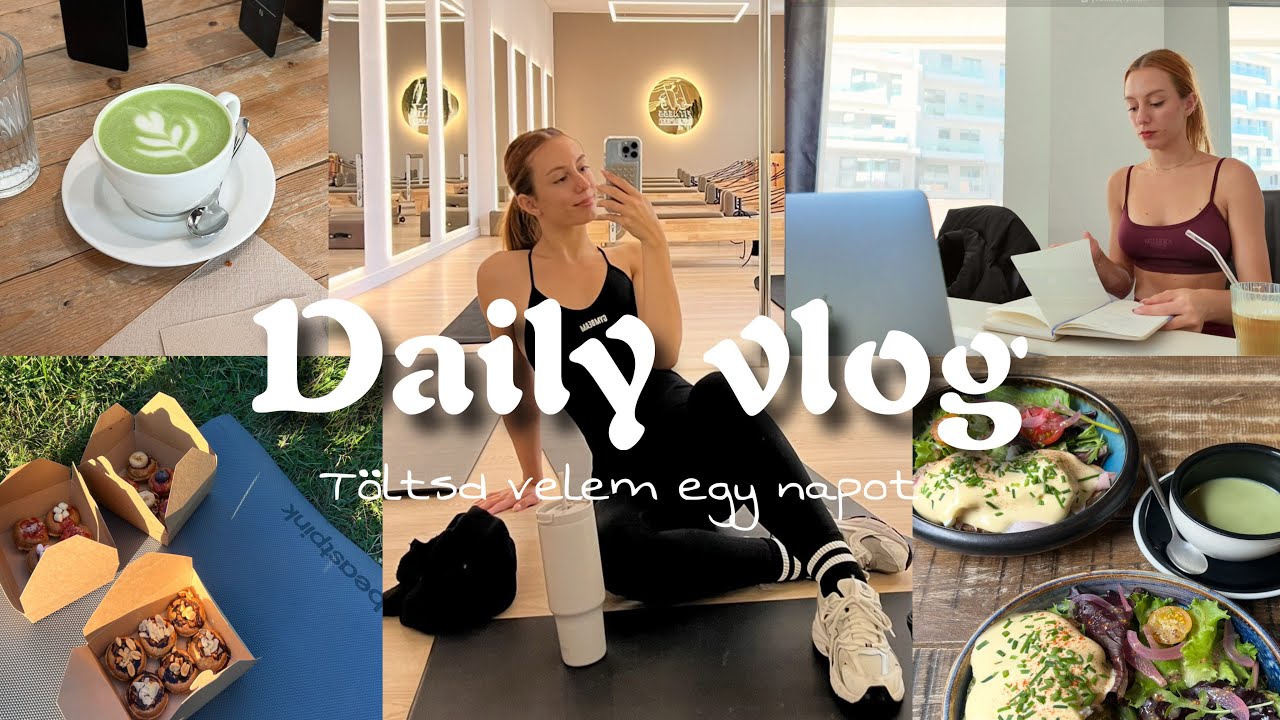 NAPI VLOG 🥞✨ - pilates, padel, recept, barátnők