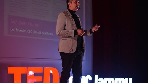 Using AI, 3D printing and IoT in Diabetic eye and feet diseases. | Abhishek Kaushal | TEDxGMCJammu