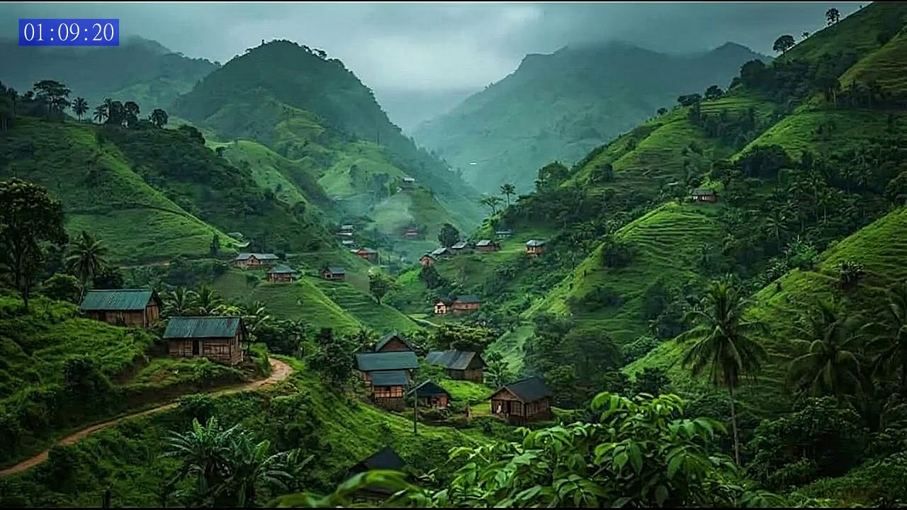 No Ads 4K HDR Peaceful River Flow Sounds for Calm Sleeping