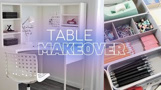 организация рабочего стола | pinterest table makeover, уборка, хранение🧺📦📂