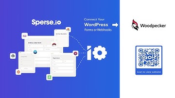 How to integrate Woodpecker with WordPress forms and webhooks using Sperse.io (2022)