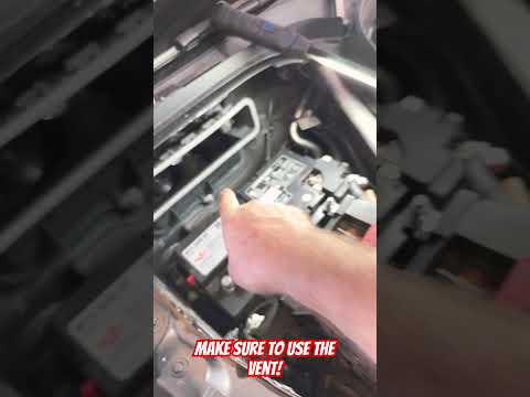 Mercedes battery install