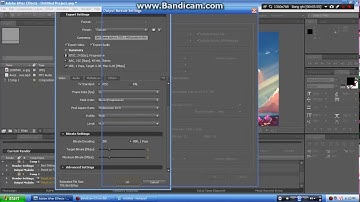 Sửa lỗi khi xuất video after effect cs4 không full màn hình | Easy Music