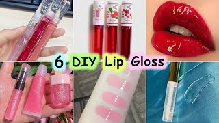 How To Make Lip Gloss At Home | DIY 6 Different Types Of Lip Gloss | Homemade Lip Gloss screenshot 5