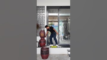 Cách lắp cửa trượt quay khi không có tường chịu lực