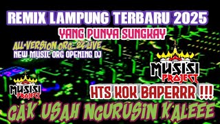 NEW DJ REMIX LAMPUNG 2024/2025 || HTS KOK BAPER 🚀🚀🔊