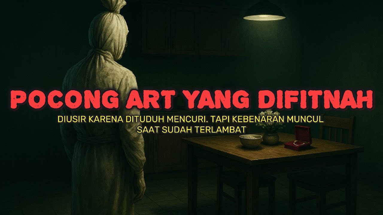 Pocong ART Yang Difitnah - Cerita Horor #horror #storytelling #misteri #ceritahoror