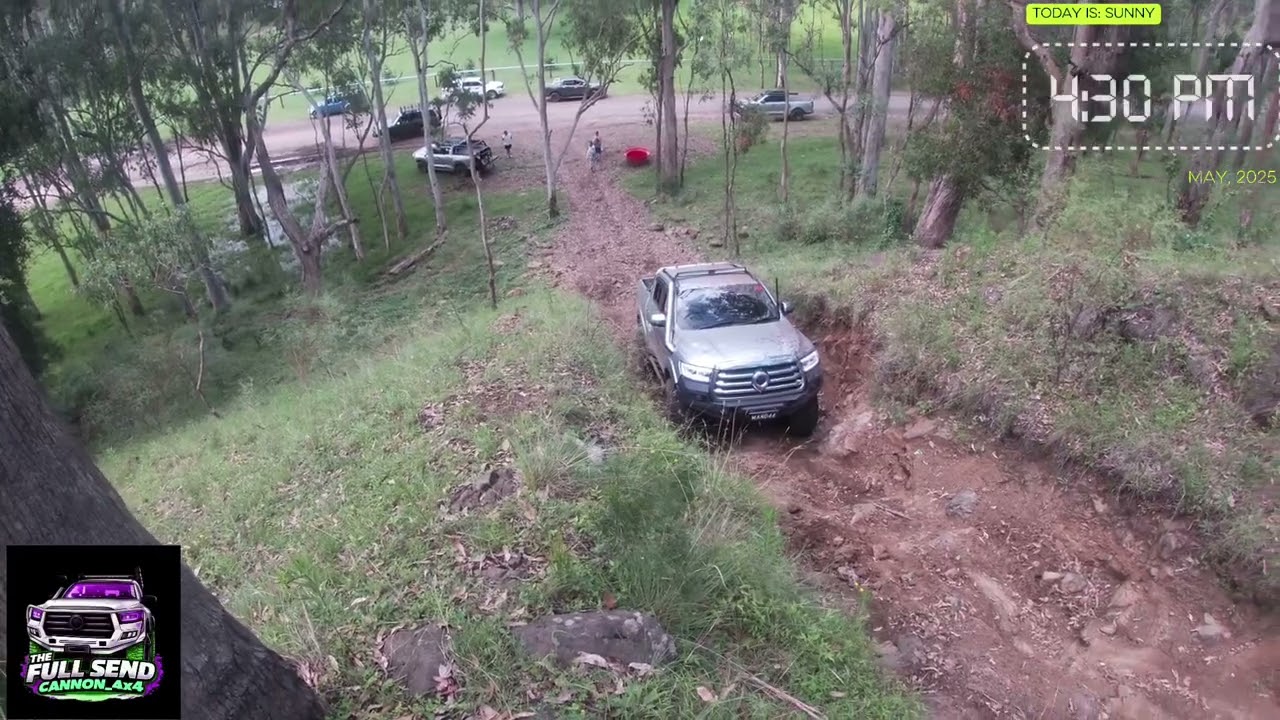 Biggest Cannon On EAST COAST tackles steep climb 