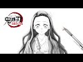 How to draw Kamado Nezuko | Demon Slayer | drawing tutorial | 如何畫禰豆子 | 克服陽光的禰豆子 | 鬼滅之刃 | 禰豆子 | 畫畫教學