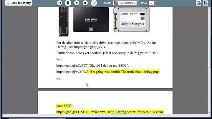 Defrag Hard Drive in Windows 10/8/7