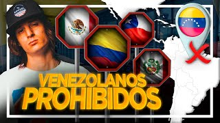 Los 11 países LATINOS que AHORA EXIGEN VISA a los VENEZOLANOS