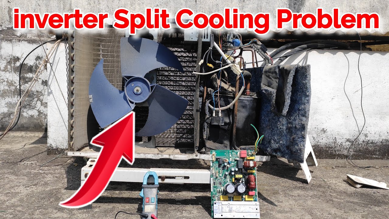 Inverter Split Ac cooling problem √ how to solve Problem inverter split