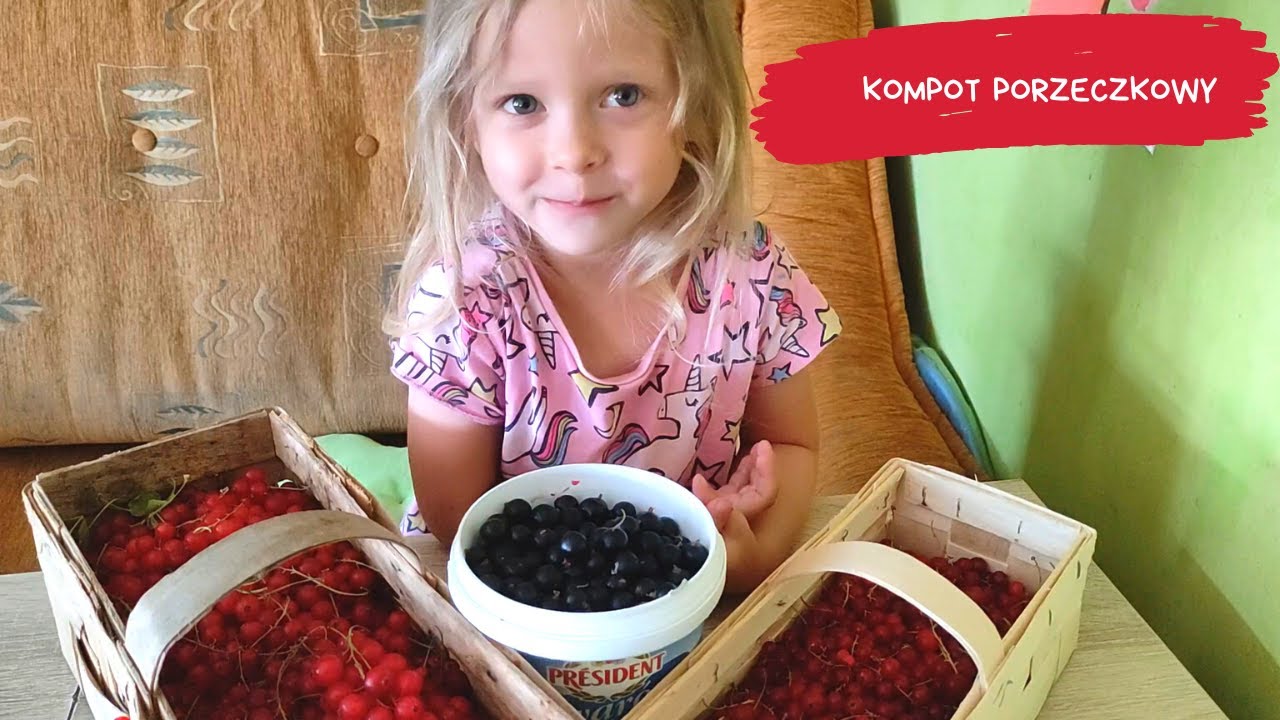 Kompoty z porzeczek na zimę