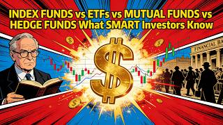 INDEX FUNDS vs ETFs vs MUTUAL FUNDS vs HEDGE FUNDS — What Smart Investors Know