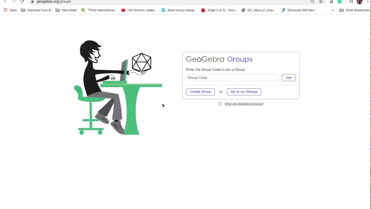 Bergabung Group GeoGebra - YouTube