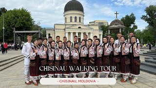 Chișinău (The Capital of Moldova) Walking Tour I Chișinău, Moldova I 2024