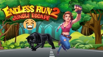 Endless : run jungle Escape 2 !Endless run jungle escape 2 hack #gameplay #game #runner #trending