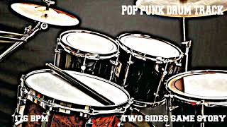 Pop Punk Style Drum Track - 176 BPM (FREE )