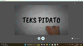 Tutorial Membuat Materi Pembelajaran “Teks Pidato” Menggunakan Applikasi Sparkol (Kelompok 4)